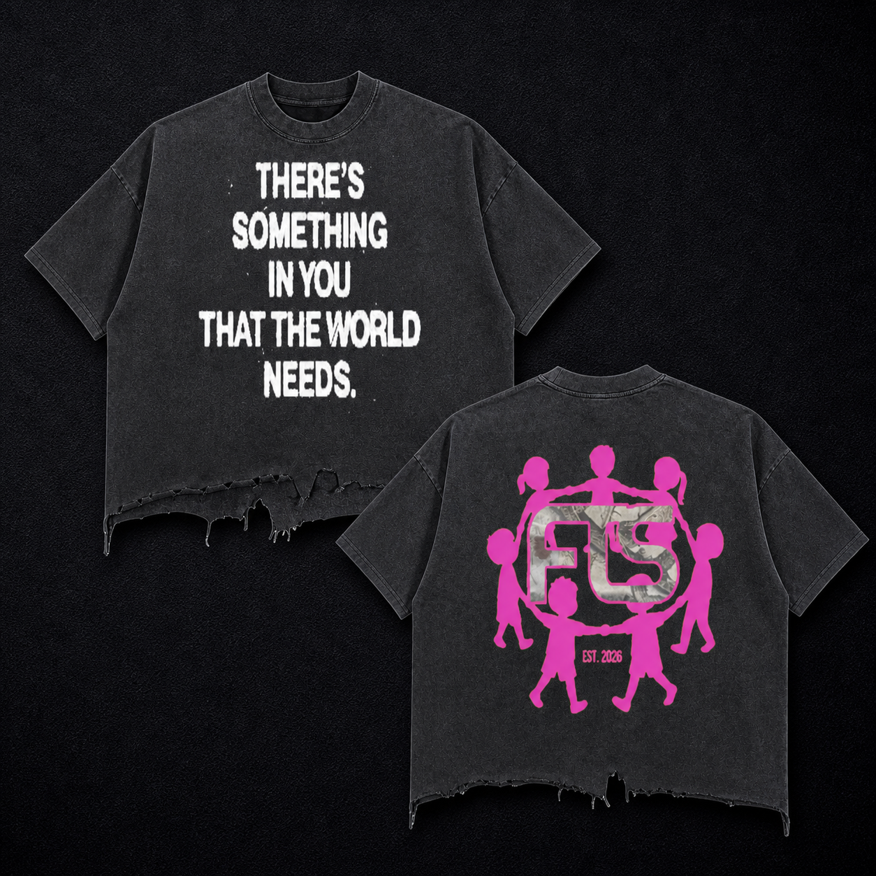 World Needs You Tee