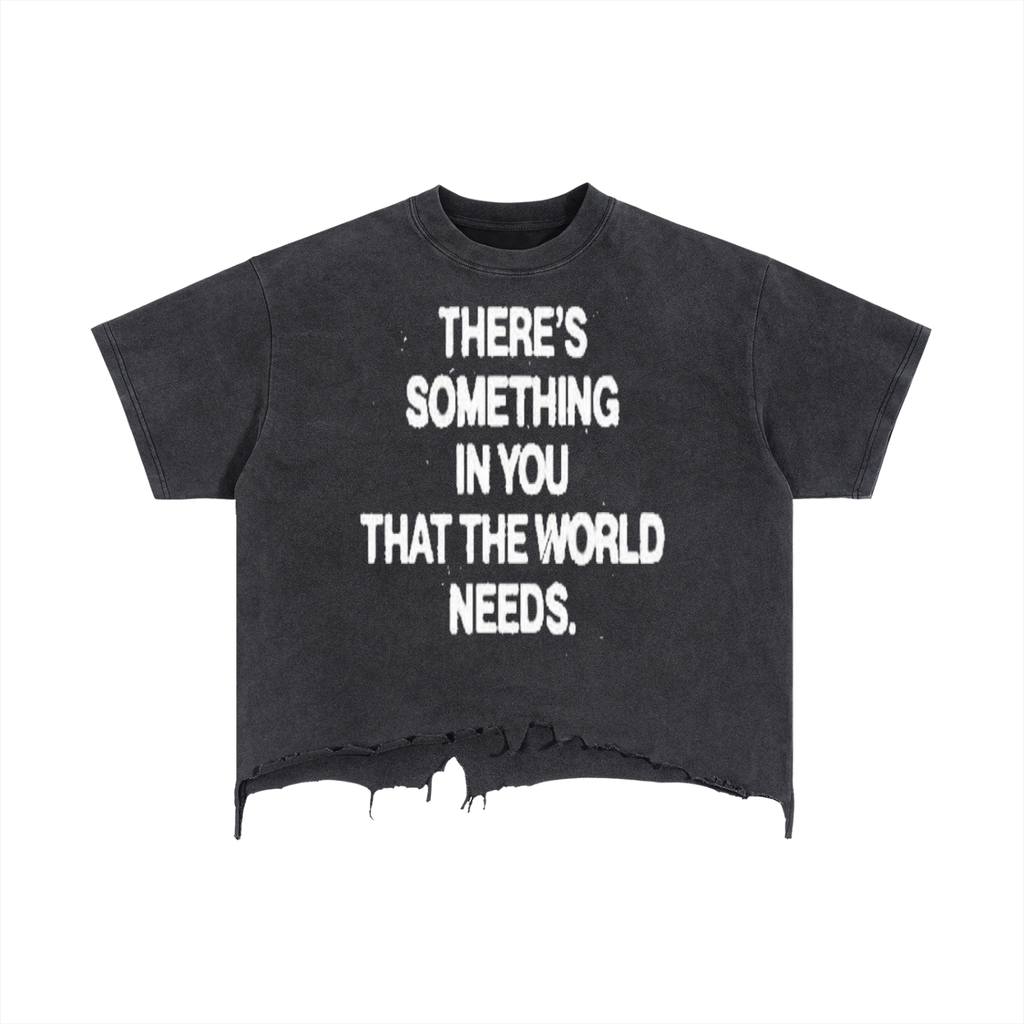 World Needs You Tee
