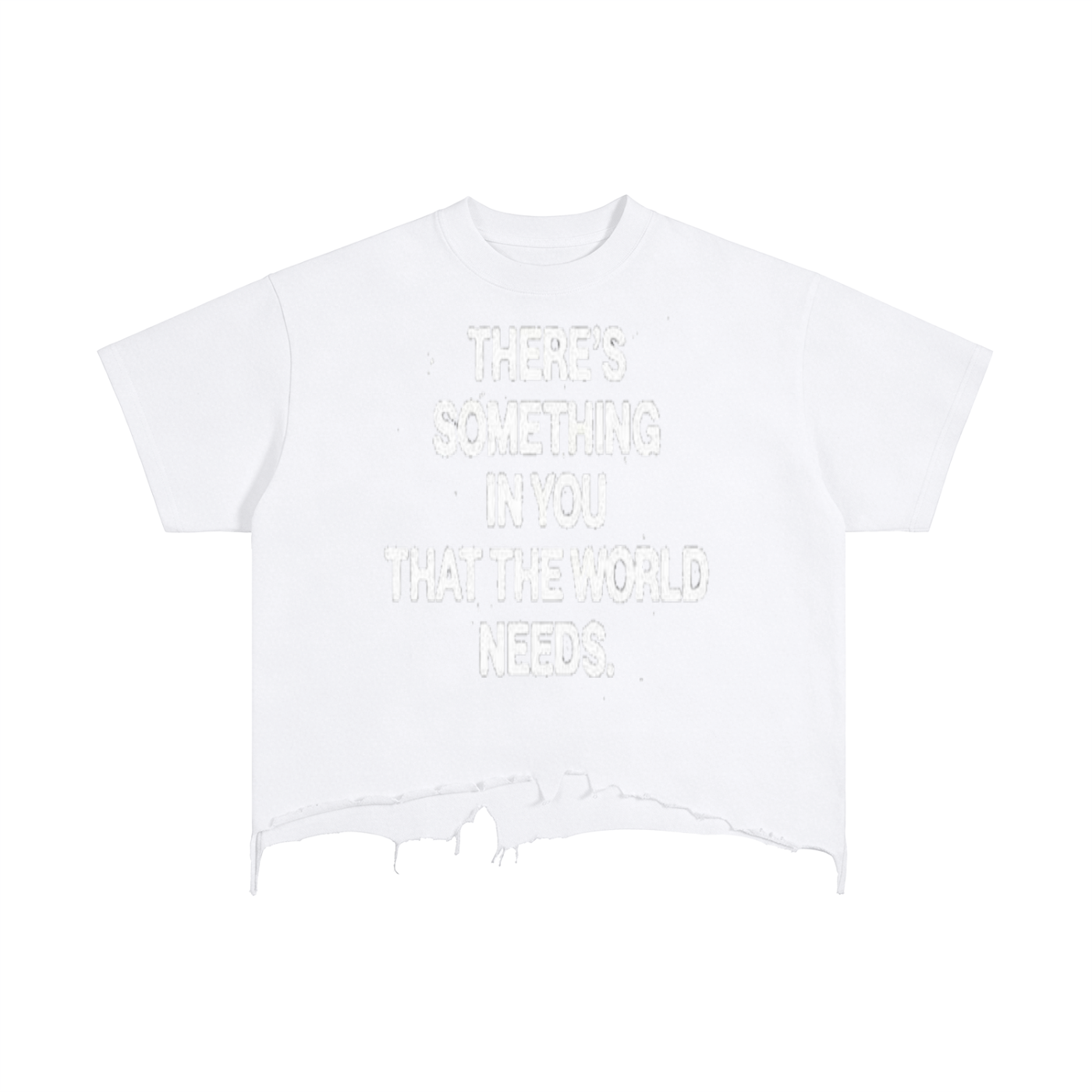World Needs You Tee